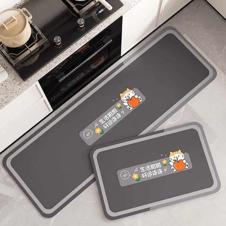 Cartoon Chef-Themed Keukenmat Set