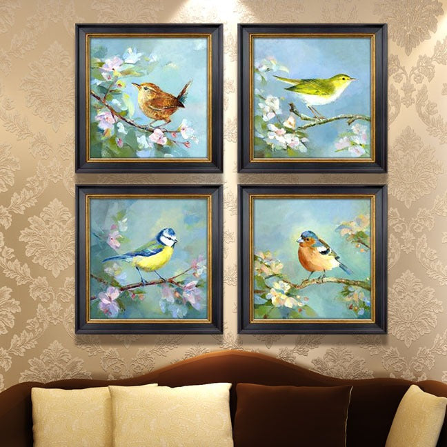 Gekaderde Vogel Kunstwerk