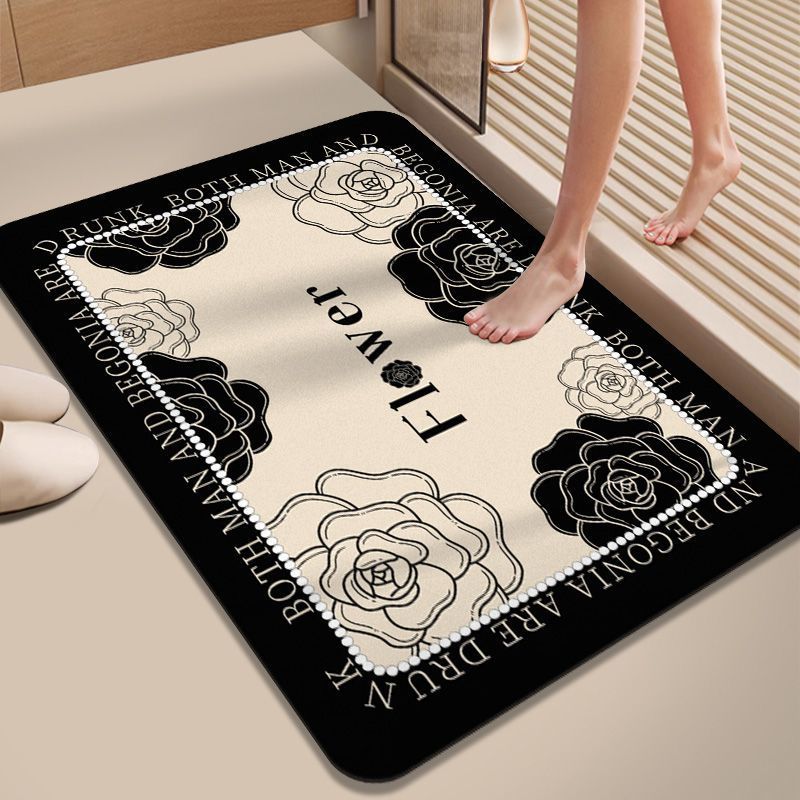 Decoratieve Badkamer Tapijt voor Comfortabele Vloeren Styling