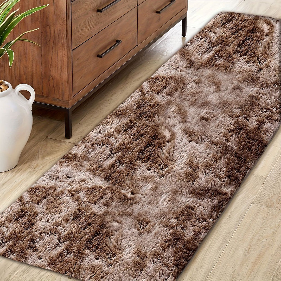 Pluche Textuur Loper Tapijt