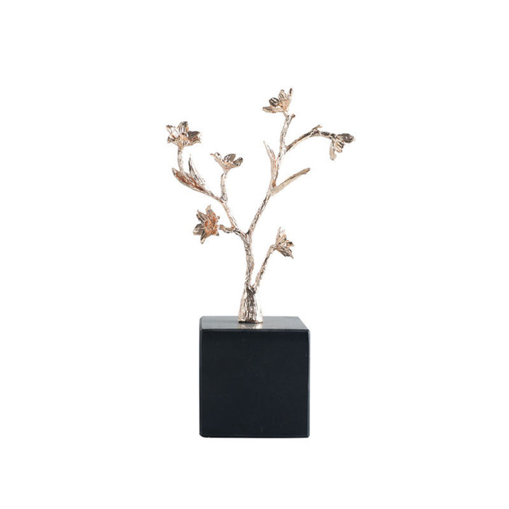 Moderne Abstracte Metalen Planten Sculptuur