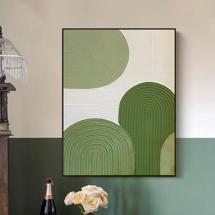 Moderne Textuur Abstracte Canvas Wandkunst