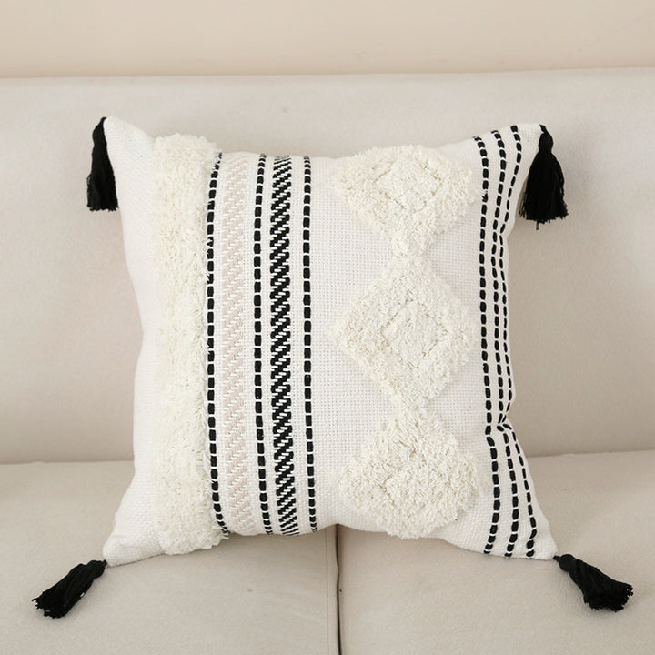 Gestructureerd Bohemian Throw Kussen