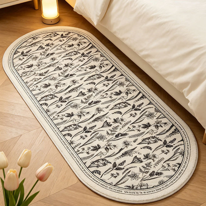 Decoratieve vloerkleed voor slaapkamer woningdecoratie