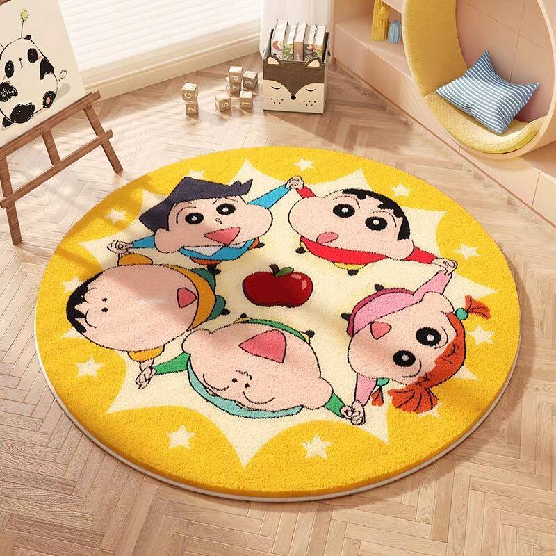 Leuke Cartoonfiguur Ronde Vloerkleed