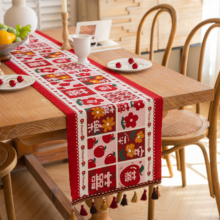 Versierde Decoratieve Tafelloper