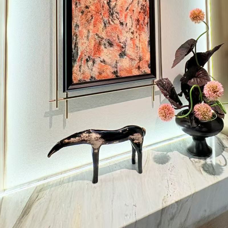 Decoratieve Paardenfigurine Sculptuur