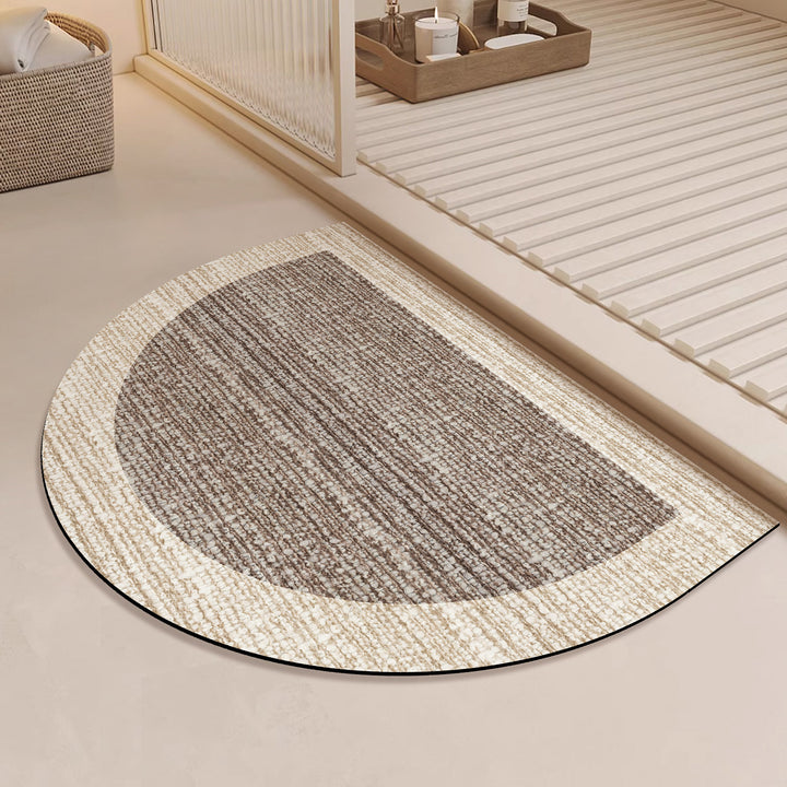 Ronde Badkamer Area Mat
