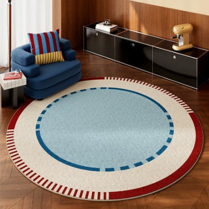 Speelse Ronde Vloerkleed