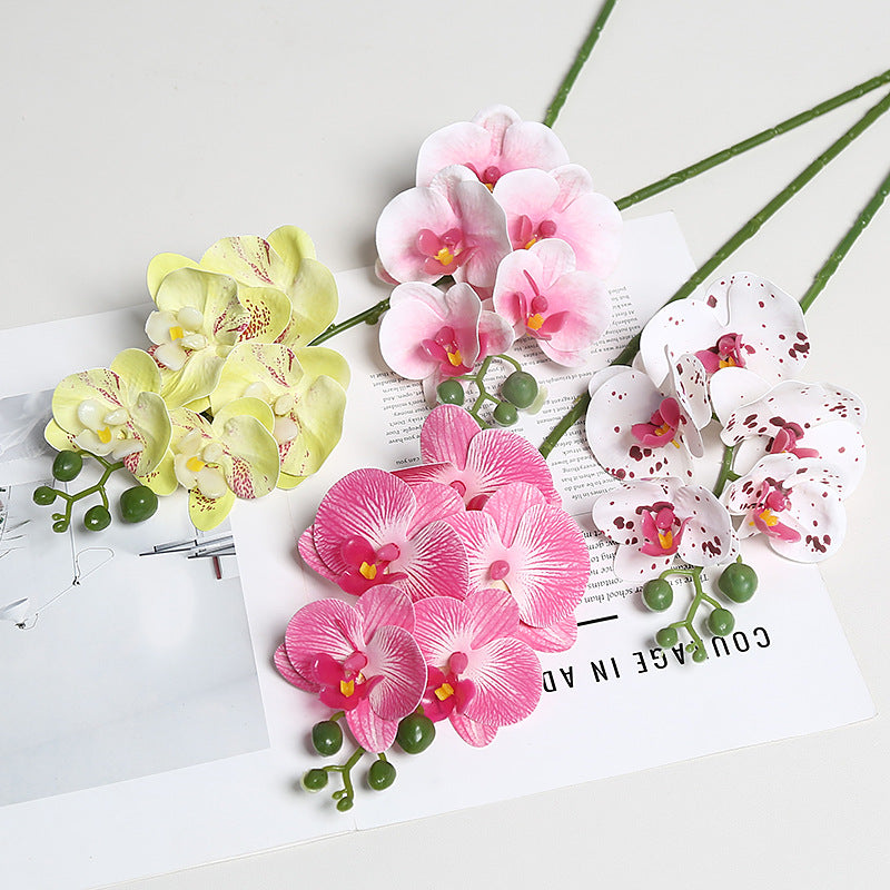 Realistische Orchidee Bloem Stem