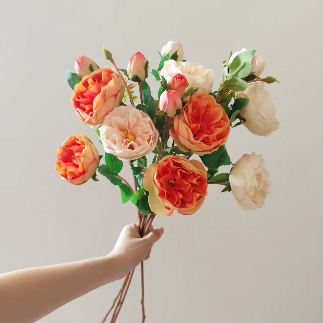 Realistische Bloemen Pioenstok