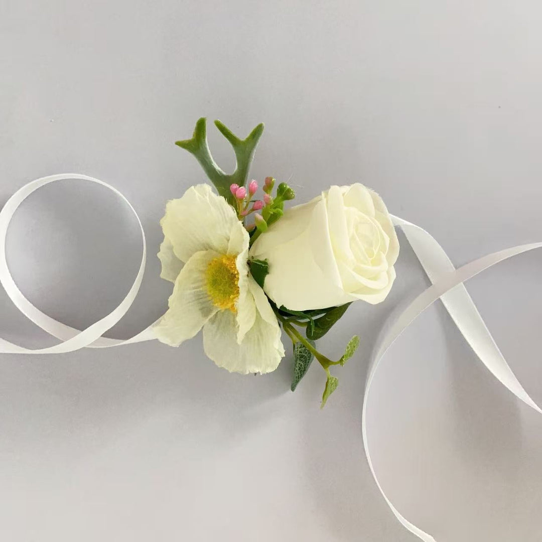 Elegante Bloem Boutonnière