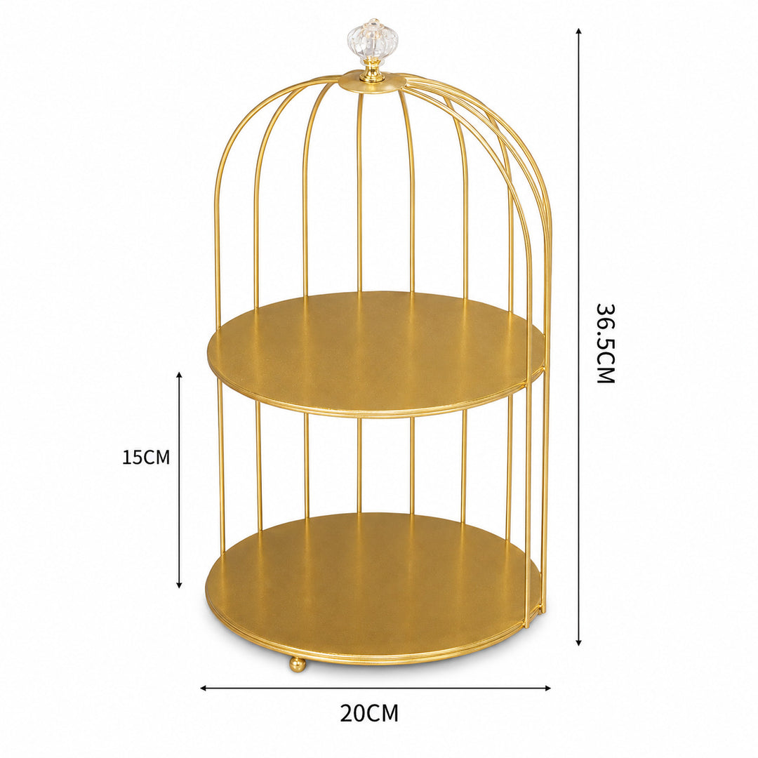 Decoratieve Twee-Laags Displaystand