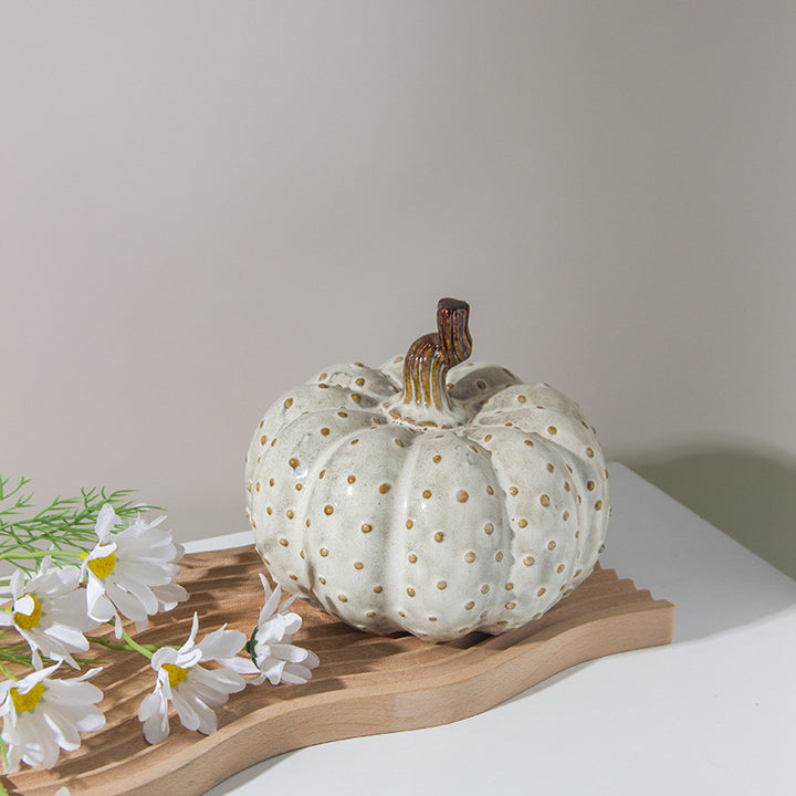 Decoratieve Keramische Pompoen Plantenbak