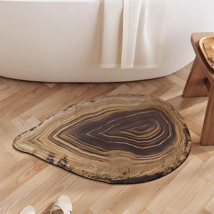 Artistiek Cirkelvormig Tapijt voor Binnenhuisdecoratie