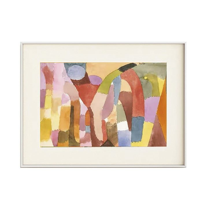 Abstract Watercolor Kunst Print