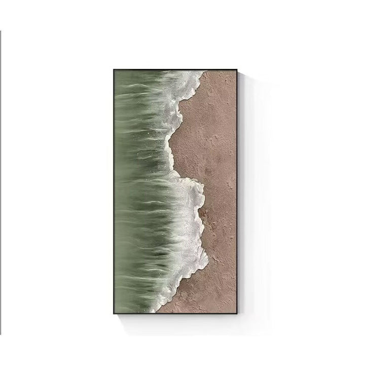 Kustsereniteit Textuur Canvas Kunstwerk