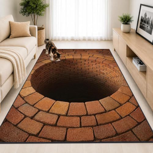 3D Optische Illusie Tapijt