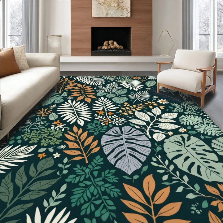 Pluche Kerspatroon Vloerkleed