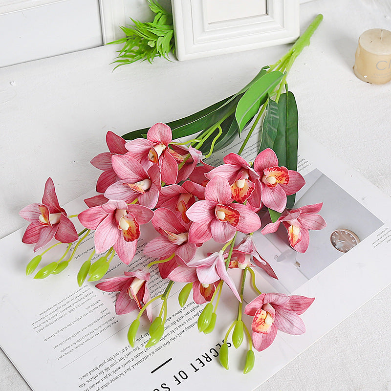 Realistische Orchidee Steel