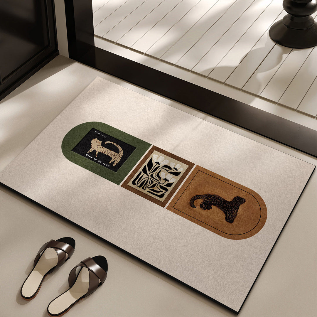 Decoratieve Vogel-Thema Vloerkleed