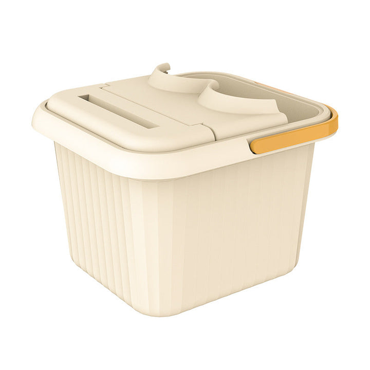 Praktische en elegante opbergdoos met handvat