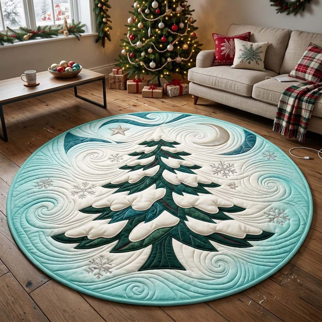 Ronde Kerstboom Tapijt