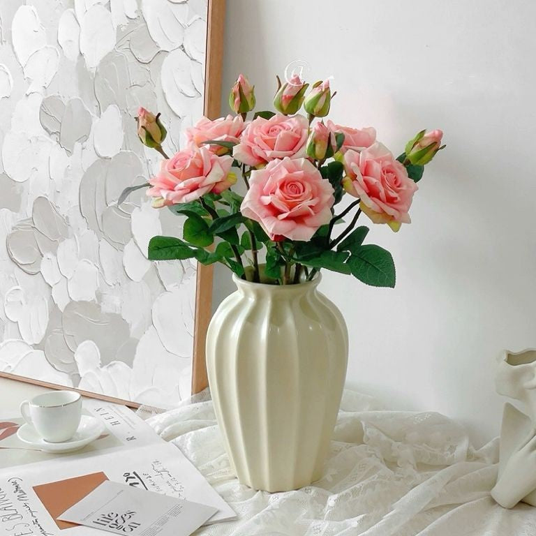 Realistische Kunstmatige Rozen Bloemstuk