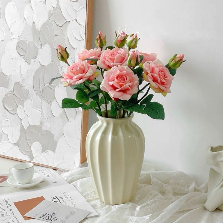 Realistische Kunstmatige Rozen Bloemstuk