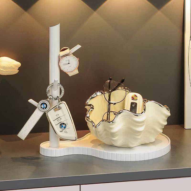 Decoratieve Schelp Organizer voor Binnenhuis Tentoonstelling