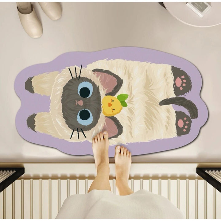 Pluche Hond-Thema Badmat