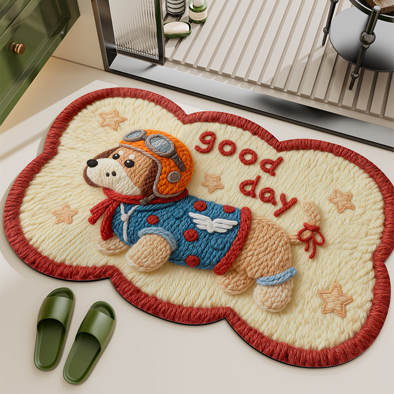 Speelse Dierenthema Vloerkleed