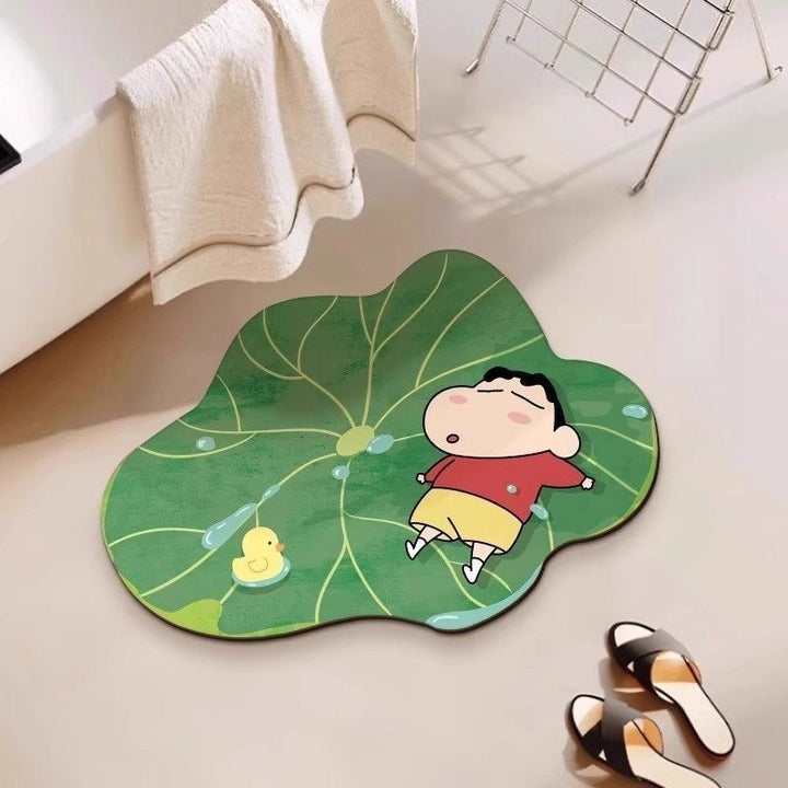 Bladvormig Decoratief Vloerkleed