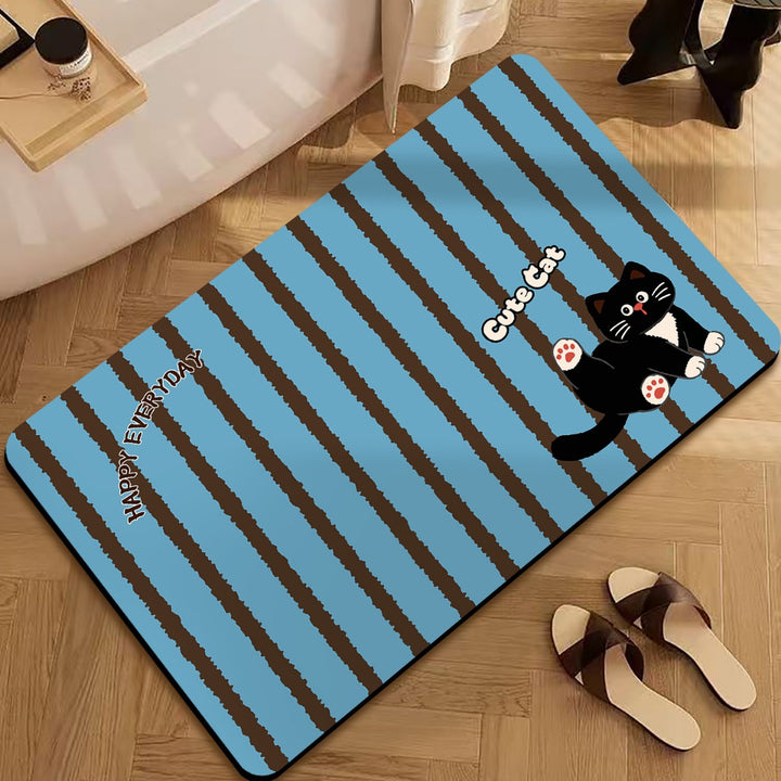 Cartoon-Thema Decoratieve Deurmat voor Thuis Entree