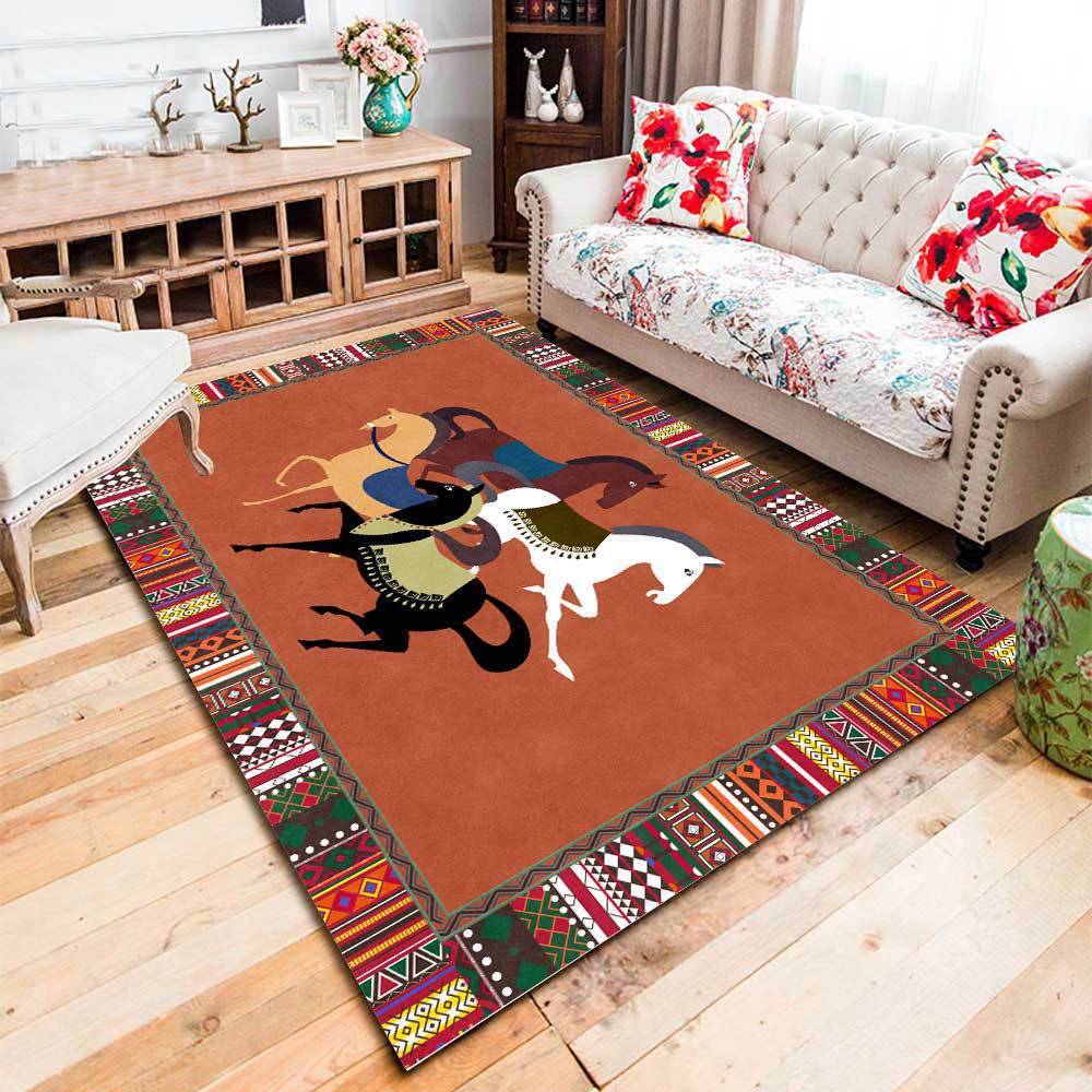 Artistiek Paard-Thema Gebiedsmat