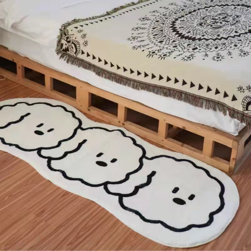 Pluche Cartoon Vloerkleed