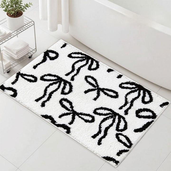 Decoratieve Strik-Thema Badmat