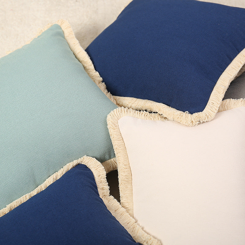 Decoratieve Franjes Accent Kussen