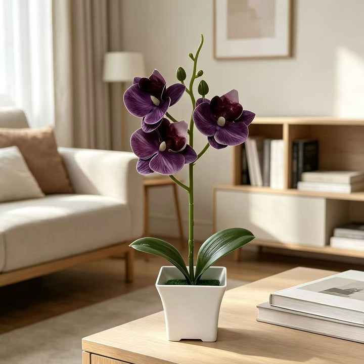 Kunstmatige Orchidee Arrangement voor Thuis en Kantoor Decor