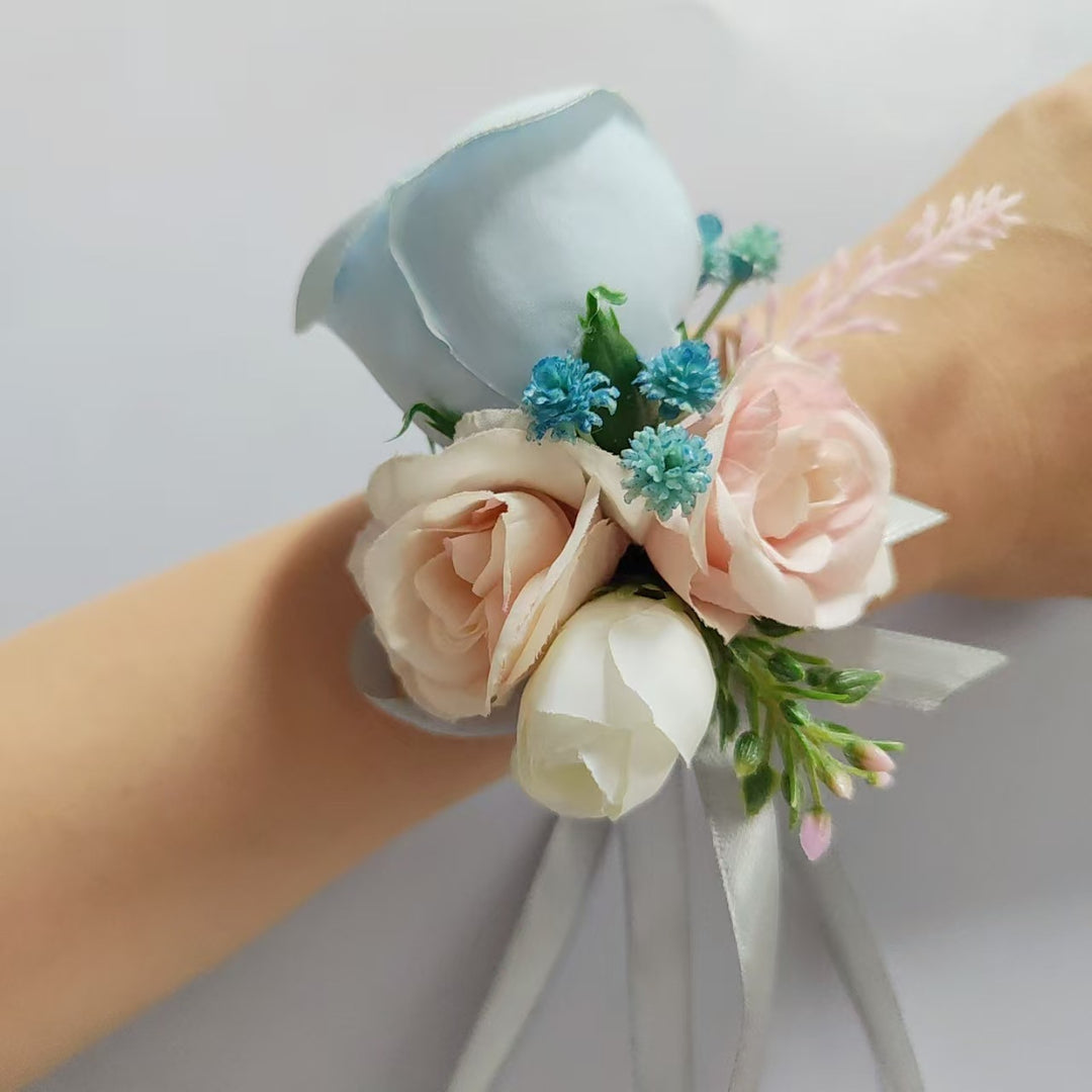 Stijlvolle Bloemen Haar Corsage