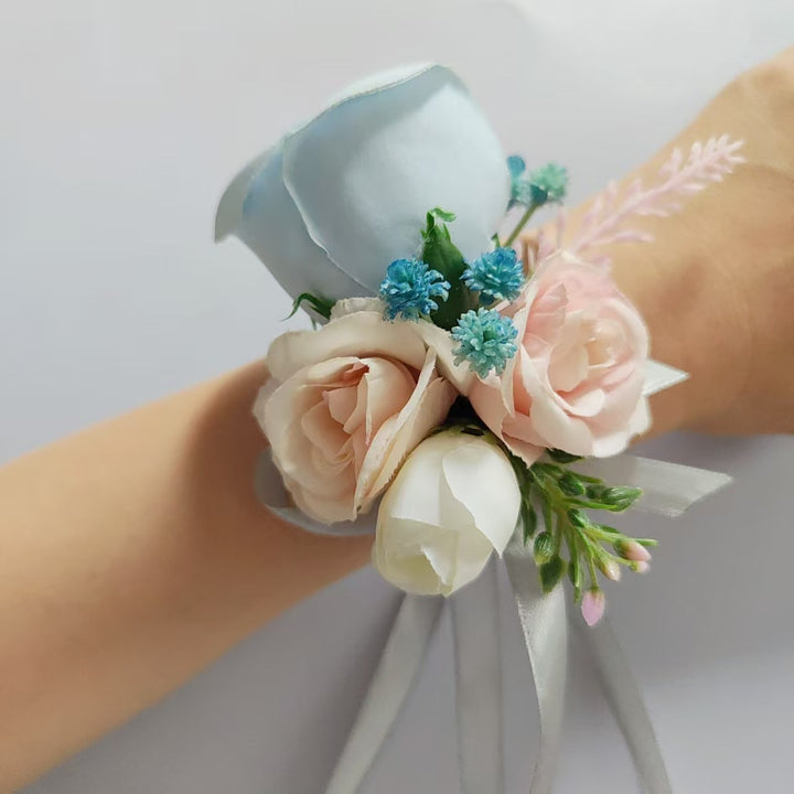 Stijlvolle Bloemen Haar Corsage
