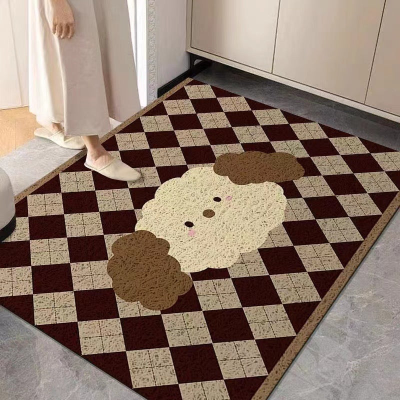 Welkom Thema Decoratieve Vloermat
