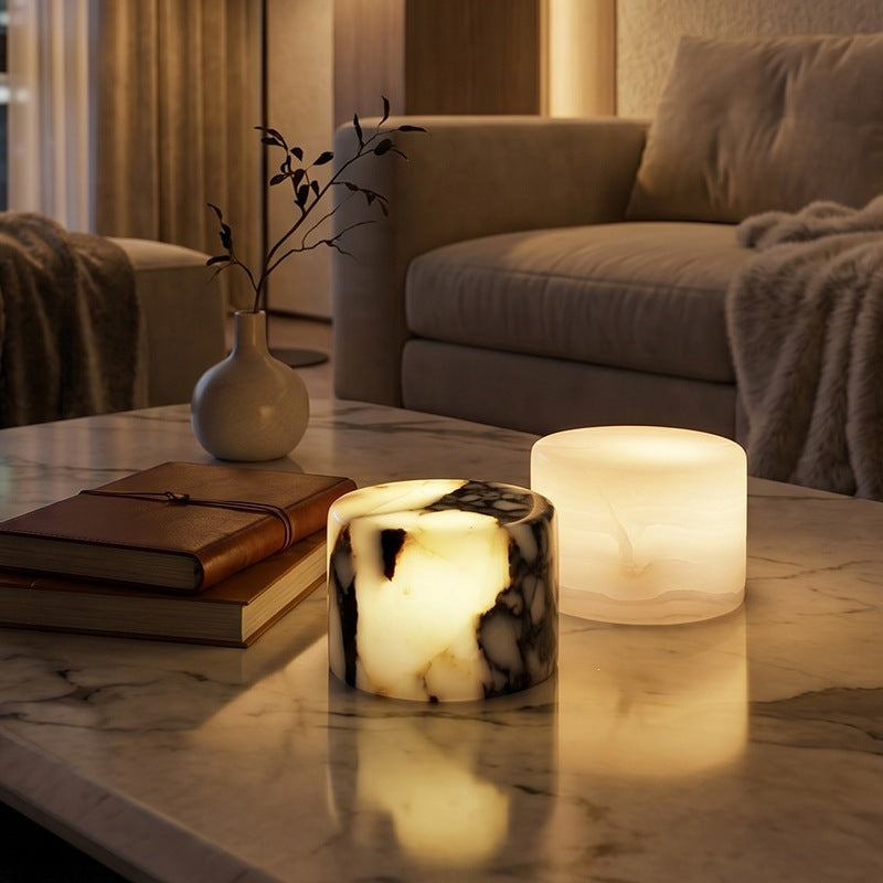 Moderne Alabaster Accentlamp