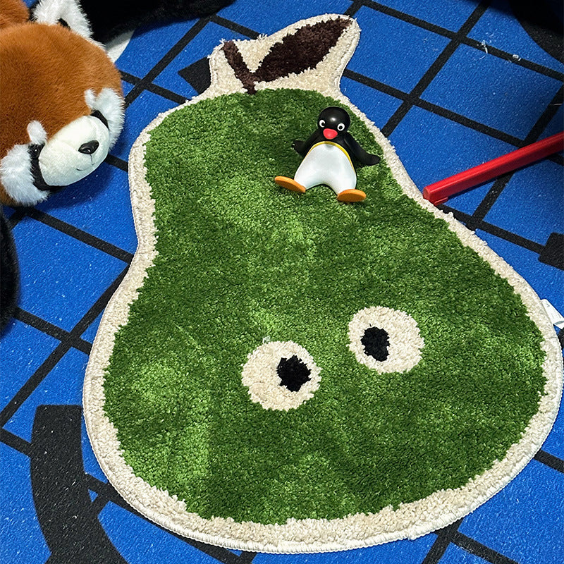 Schattig Avocado-Vormig Vloerkleed