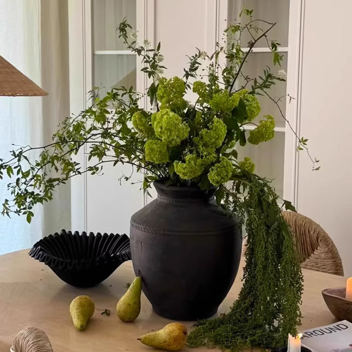 Artistieke Aardse Decoratieve Aardewerk Vaas