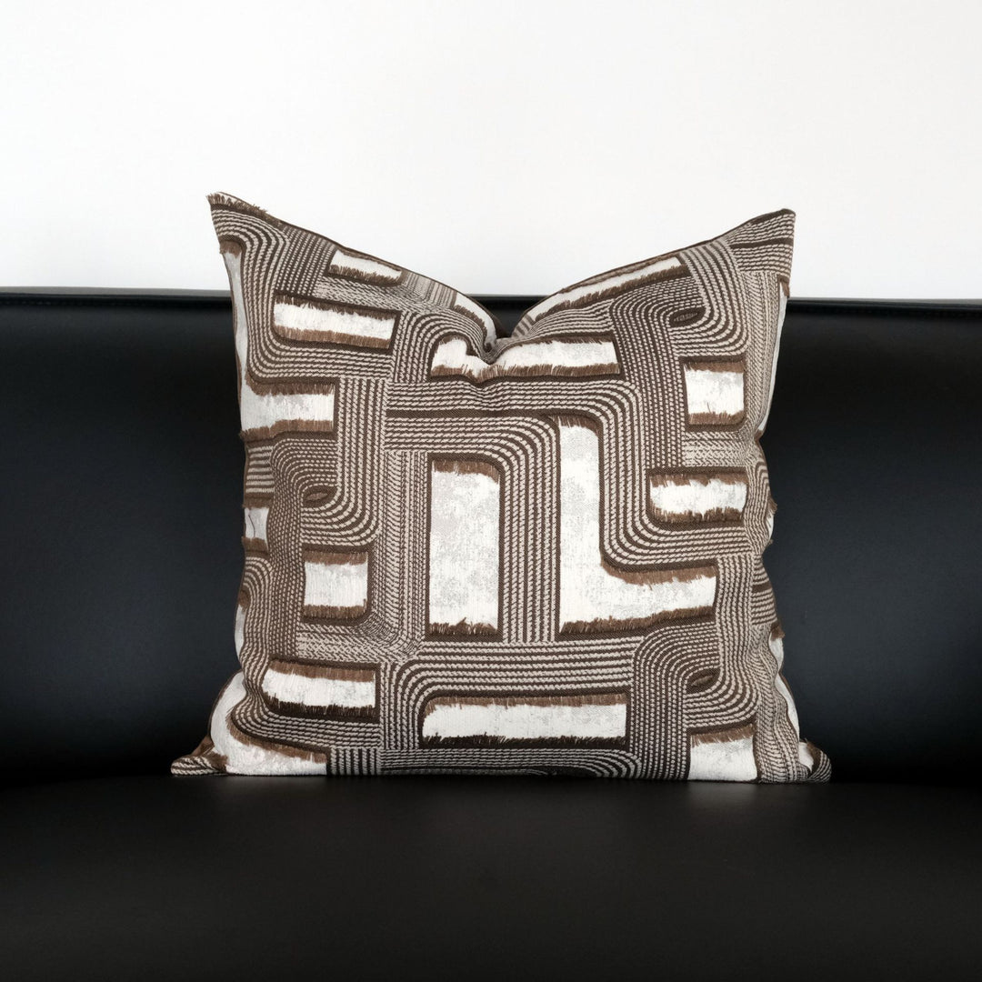 Textured Weave Accentkussen voor de Woonkamer