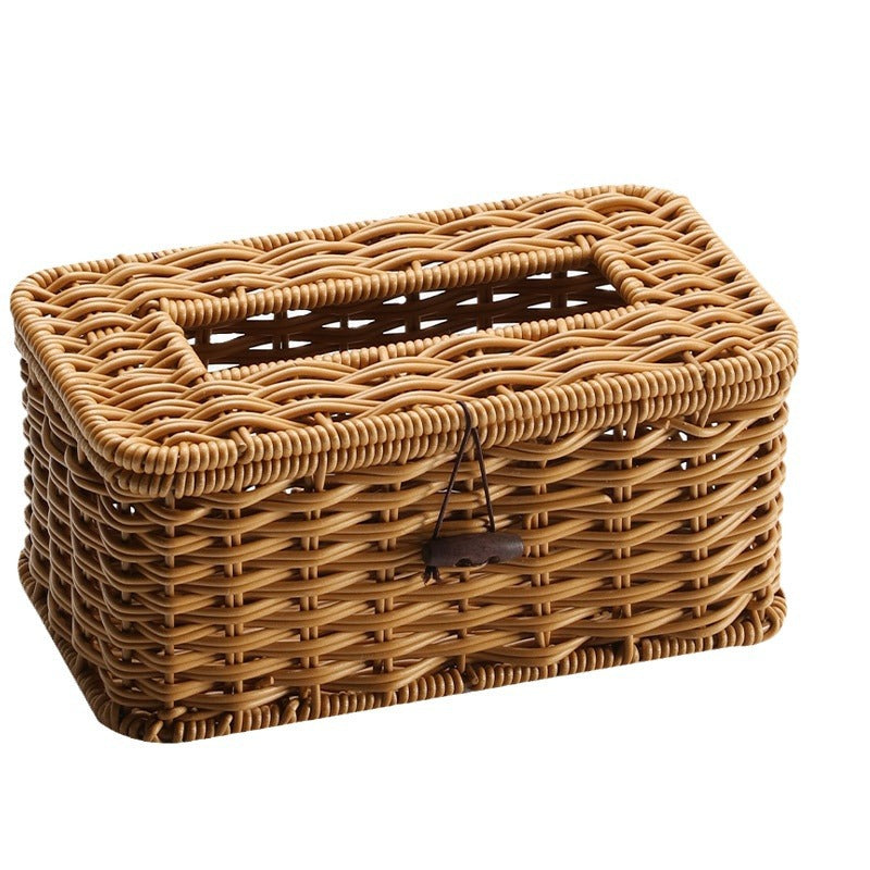 Decoratieve handgeweven opbergdoos