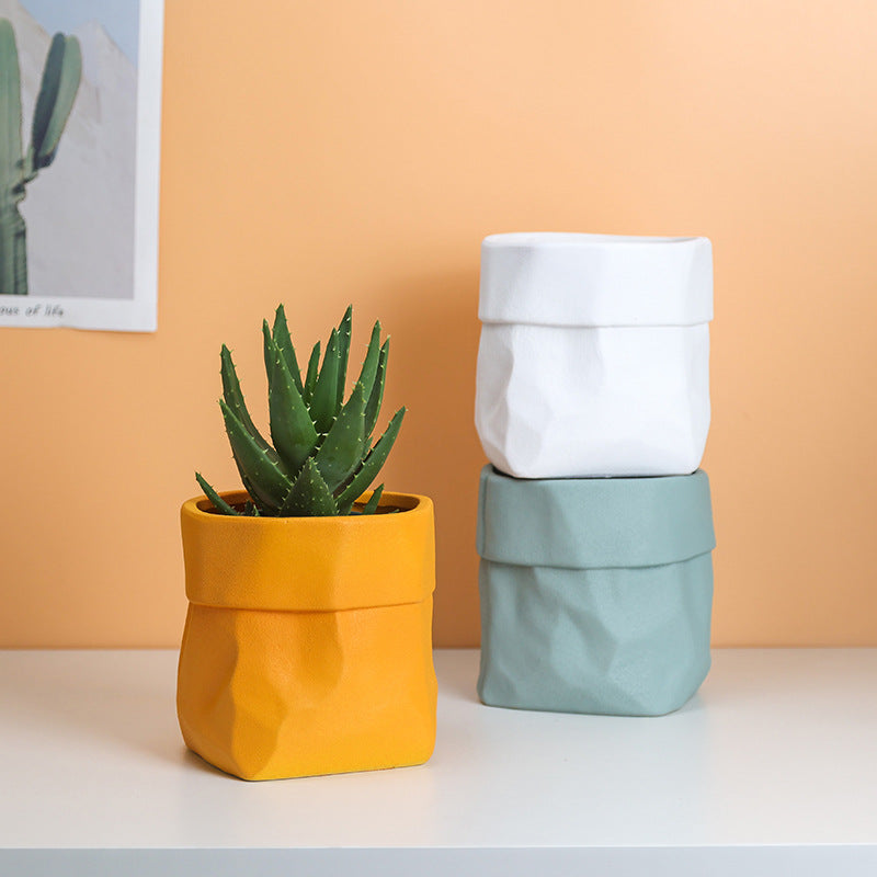 Artiestiek Terracotta Plantenbak voor Stijlvolle Huisdecoratie