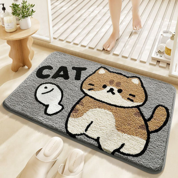 Decoratieve Badkamer Mat voor Stijlvolle Vloerdecoratie