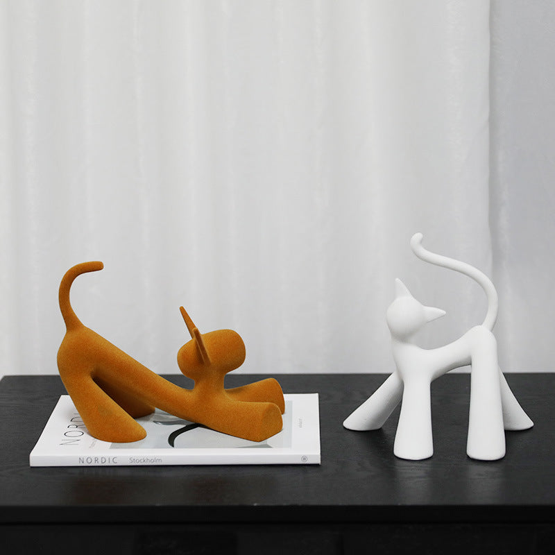 Decoratieve Kat Beeldje